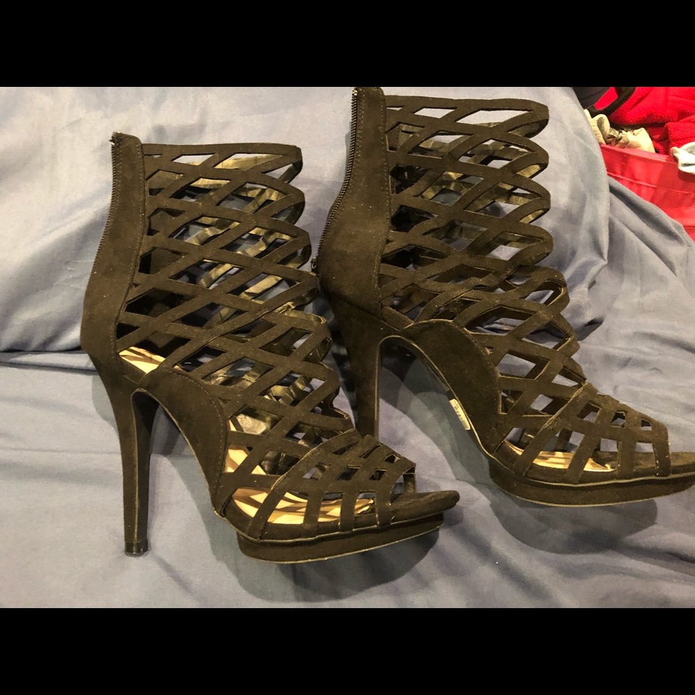 Black heels